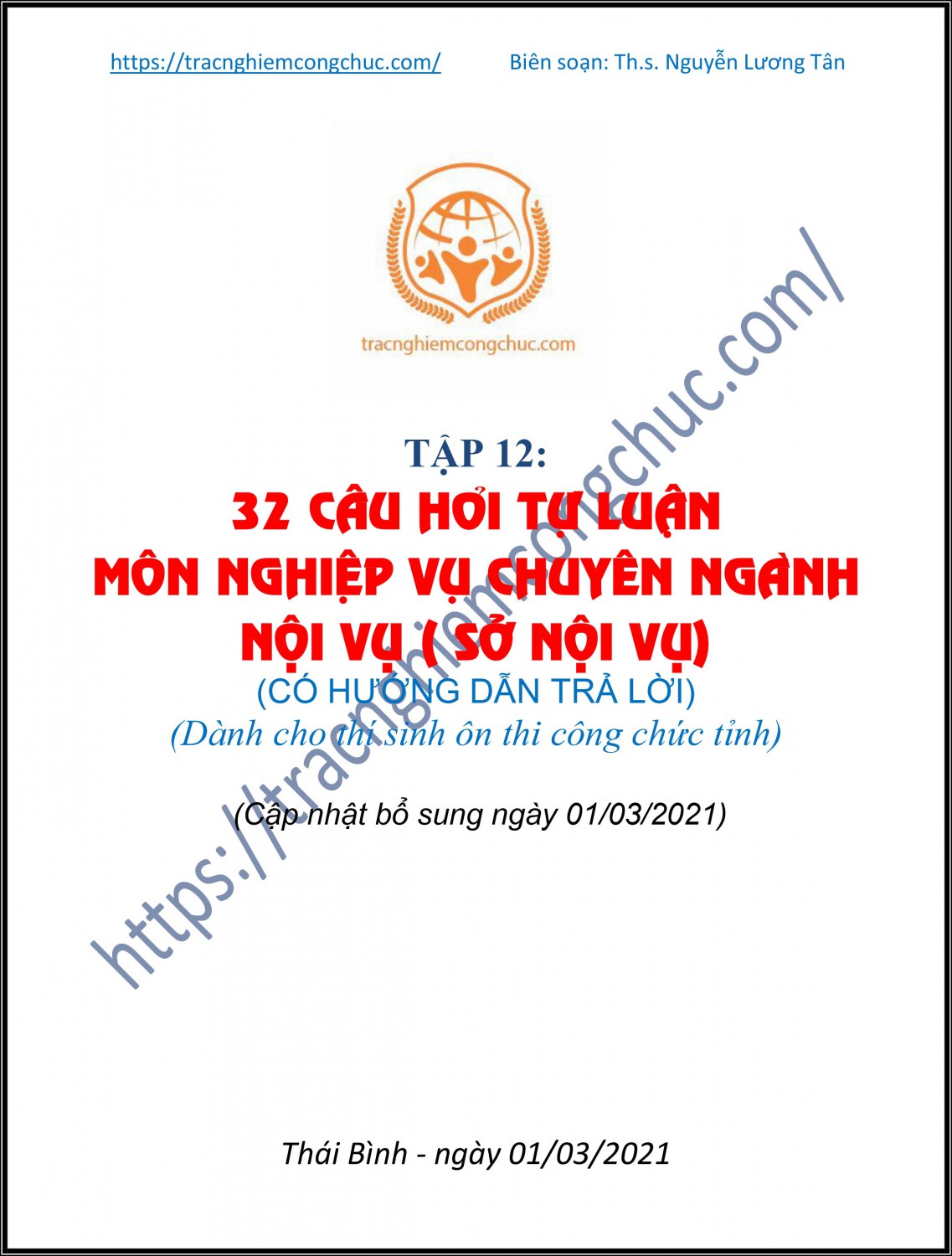 CHUYÊN NGÀNH NỘI VỤ 1